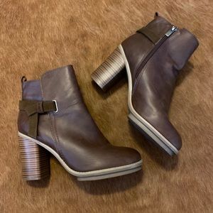 Vegan Leather Booties